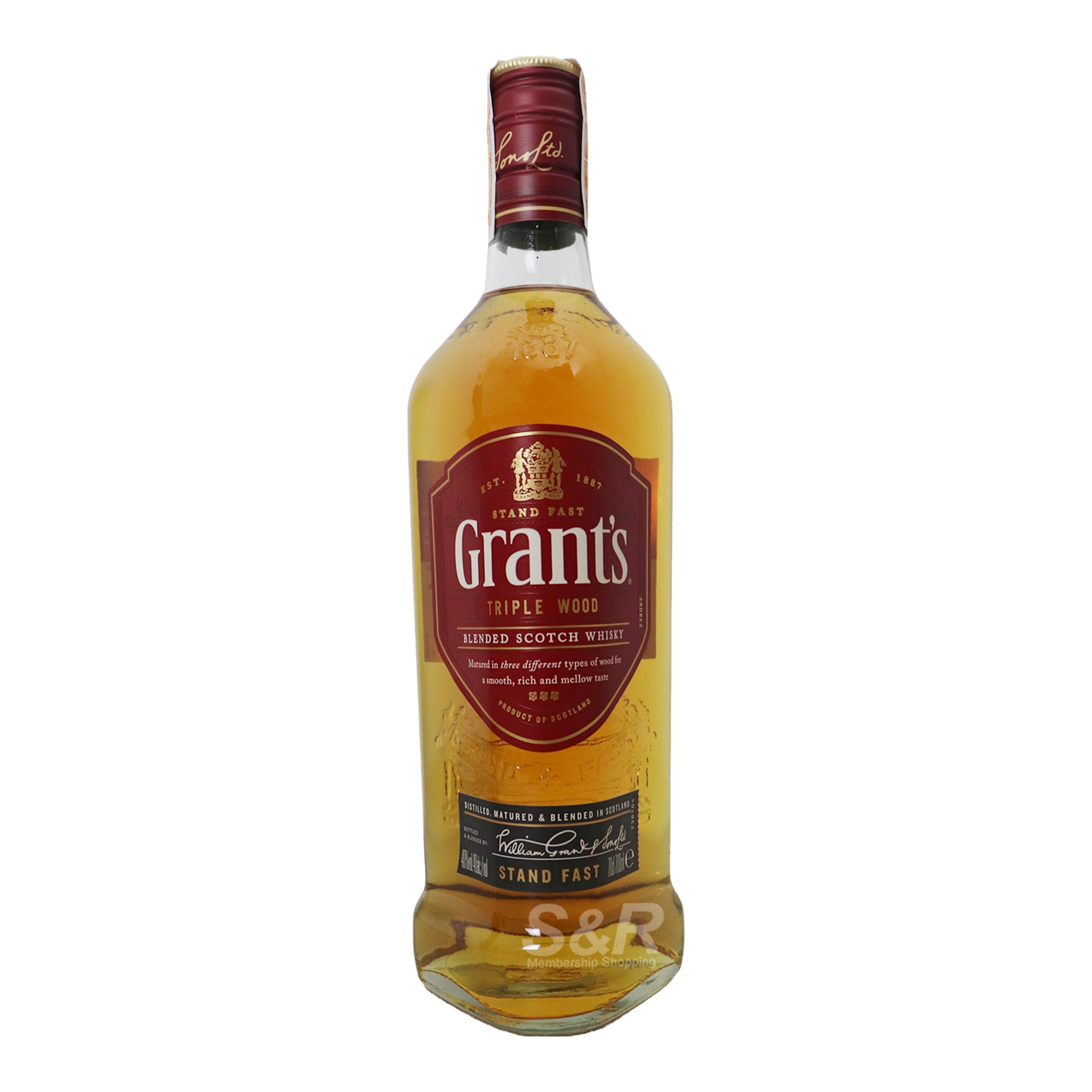 Grants Triple Wood Blended Scotch Whisky 700mL Grants Triple Wood Blended Scotch Whisky 700mL